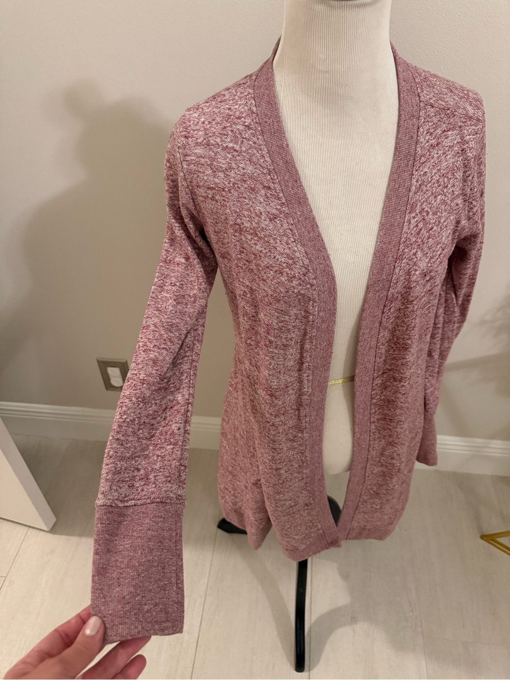 UGG Heathered Rose Open-Front Women's Cardigan